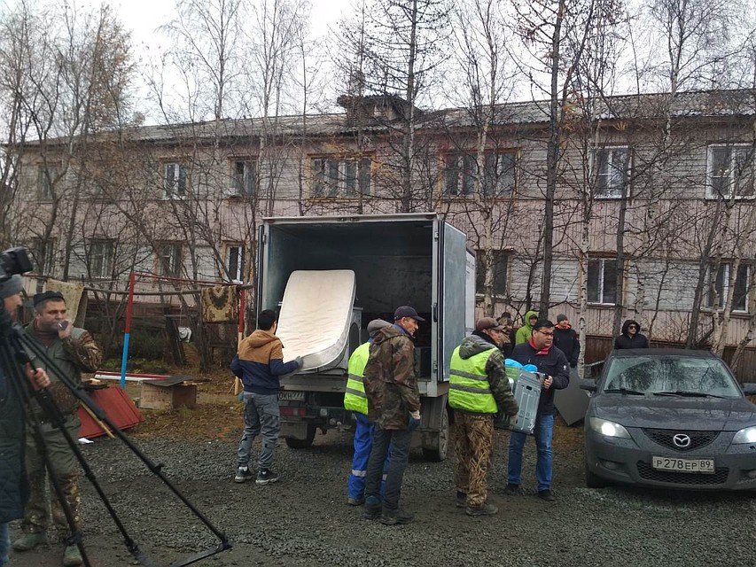 В Салехарде жильцов переселяют во временное жильё. Фото: администрация Салехарда