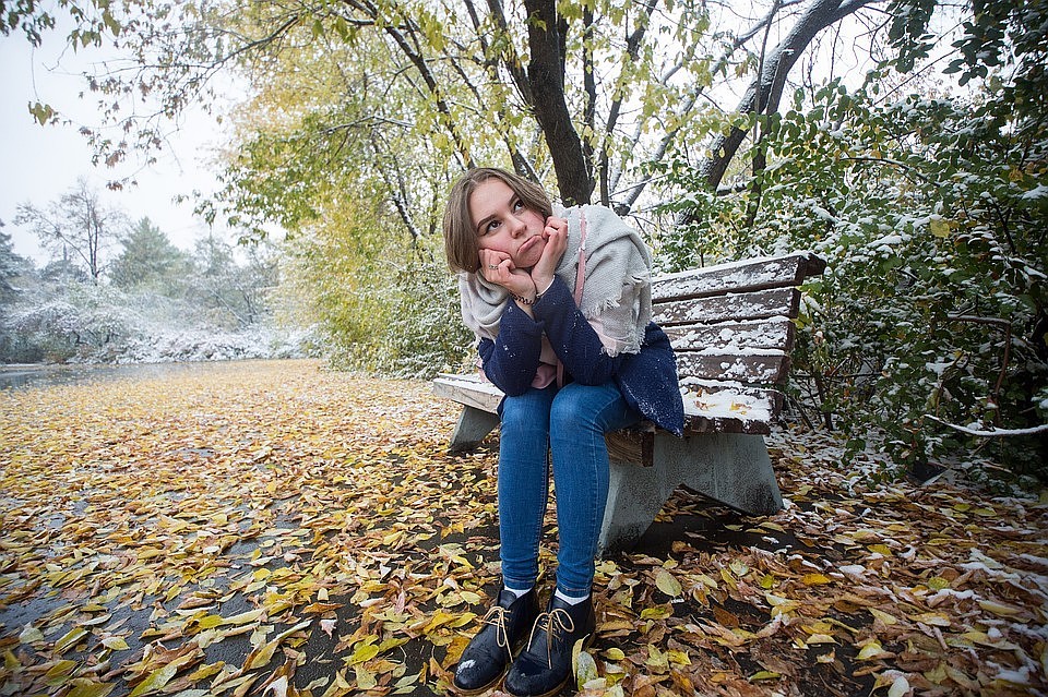 Челябинск ждет на днях снег.