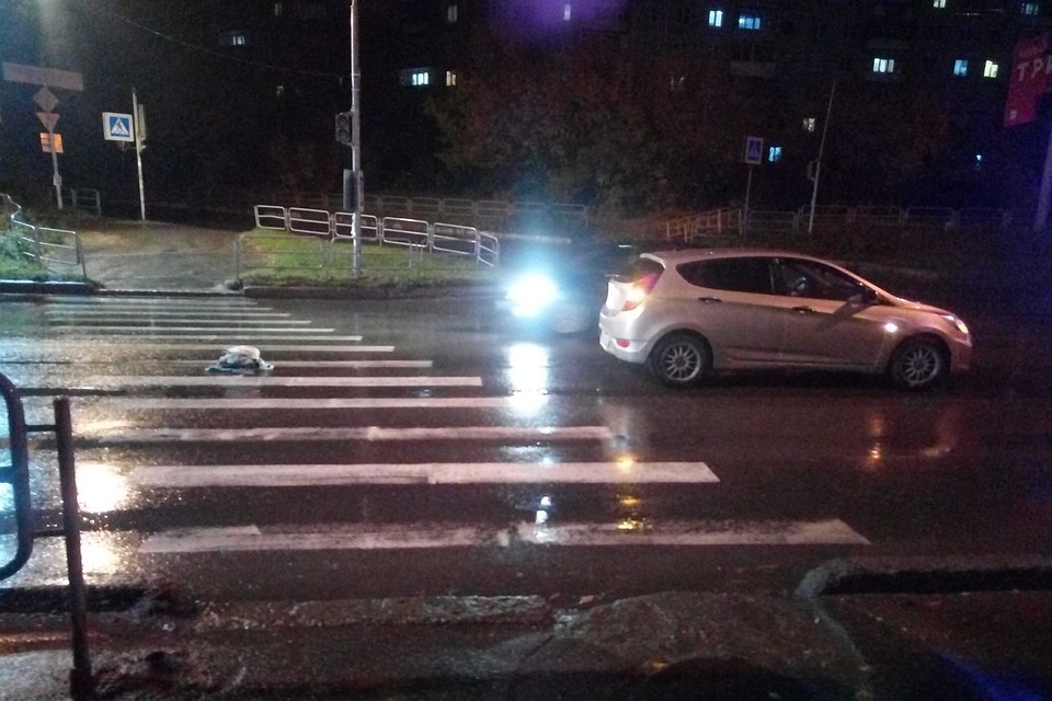 Авария на улице 8 марта. Фото: ОГИБДД по Миассу