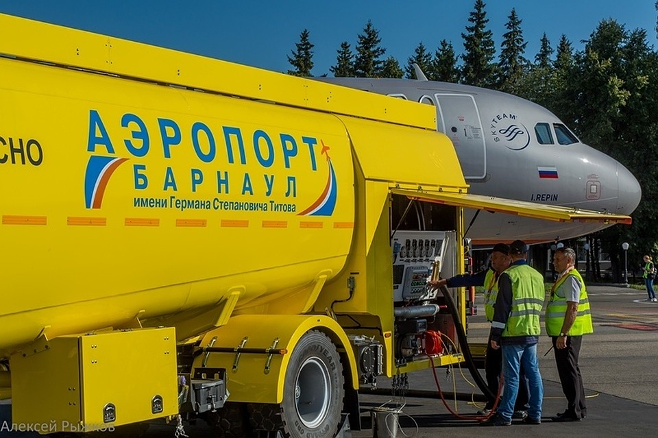 В аэропорту Барнаула. Фото: vk.com/barnaul_airport_official