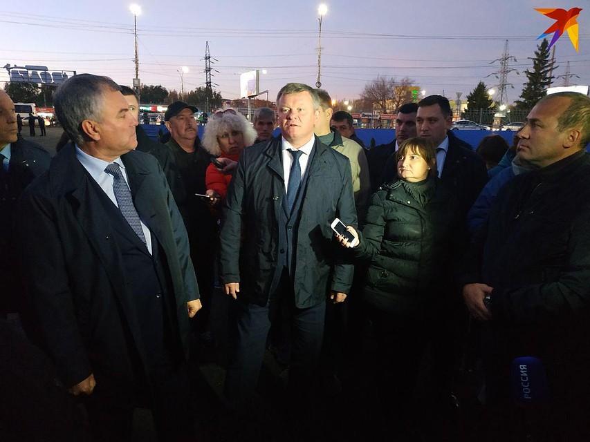 Вячеслав Володин посетил стадион "Волга" в Саратове
