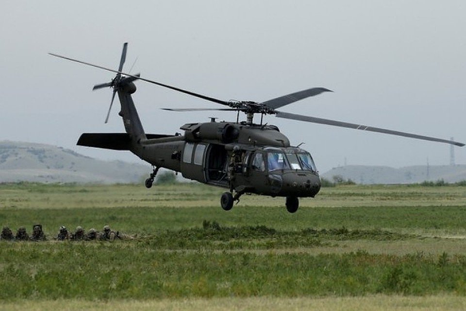 Американский вертолет UH-60 Black Hawk («Черный ястреб»)