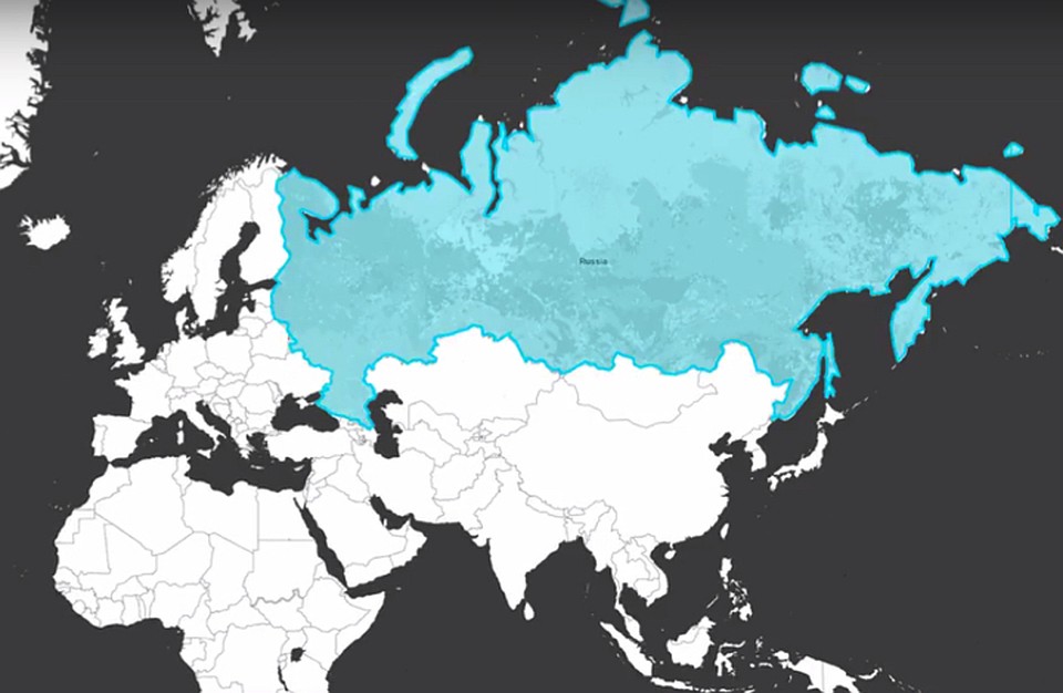 Казалось бы, нет поводов для сомнений: Россия просто огромна.