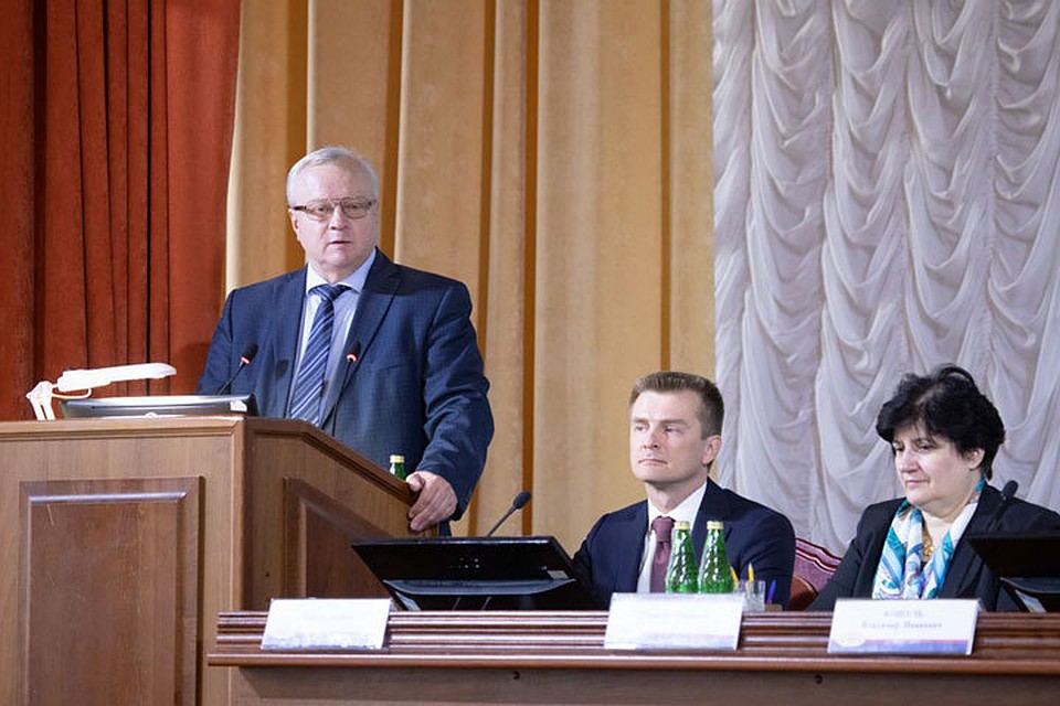На совещании в Ставрополе.