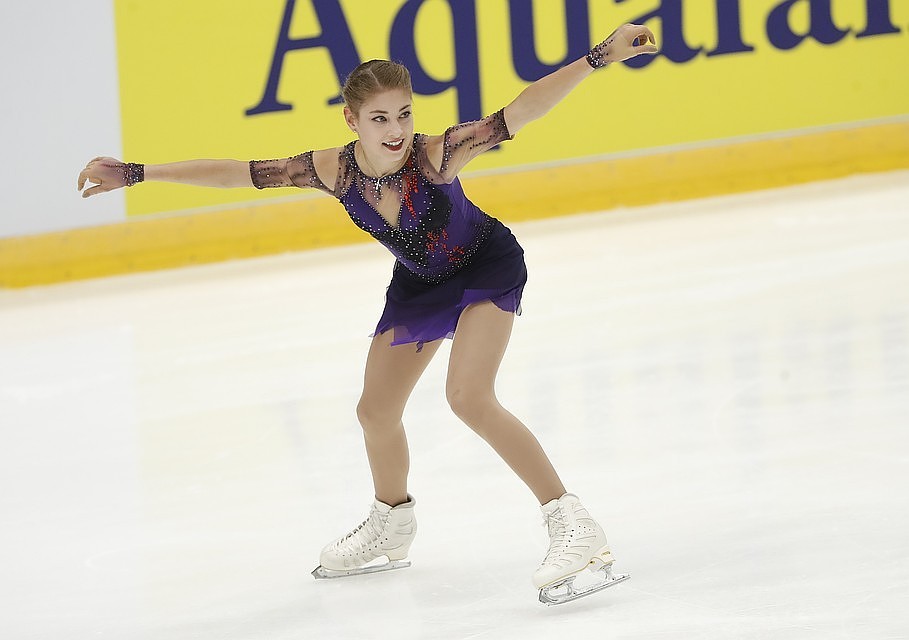 Алёна Косторная чисто выполнила все прыжки в программе