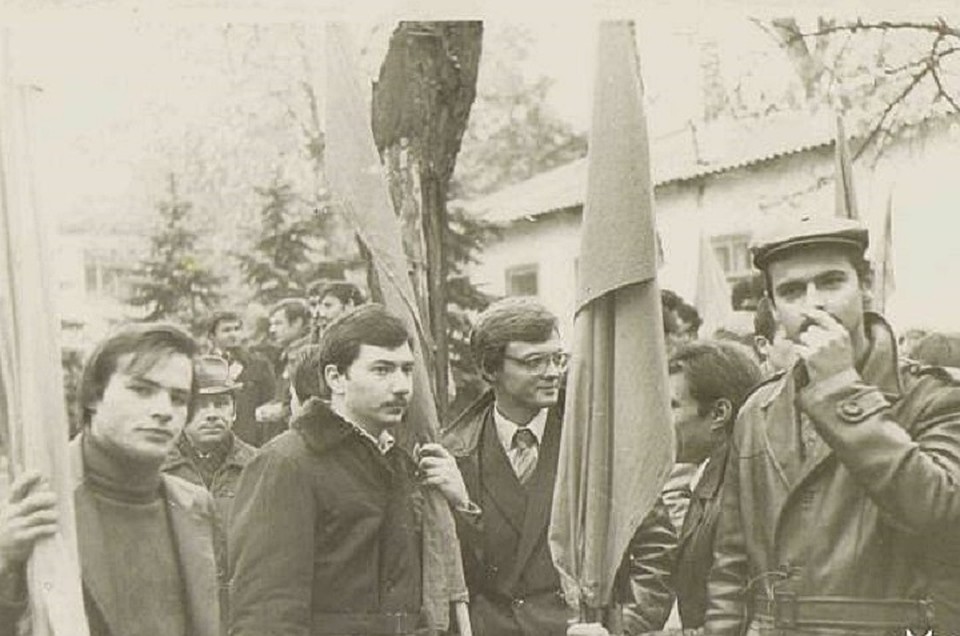 7 ноября 1982 года. На параде. Фото: Павел Дуганов