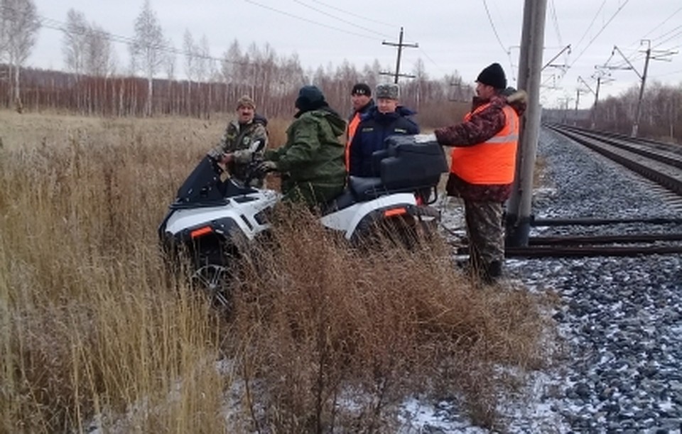 Тюменский пенсионер несколько дней блуждал в лесу. Фото - МЧС по Тюменской области.