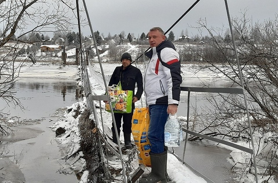 Деревня Руново из-за паводка стала островной.
