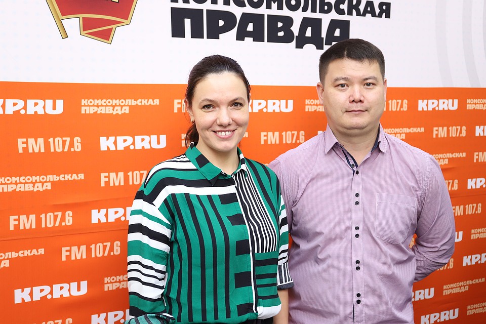 Участник проекта "Наставник" Дмитрий Ли и руководитель проекта "Наставник" Татьяна Роготнева