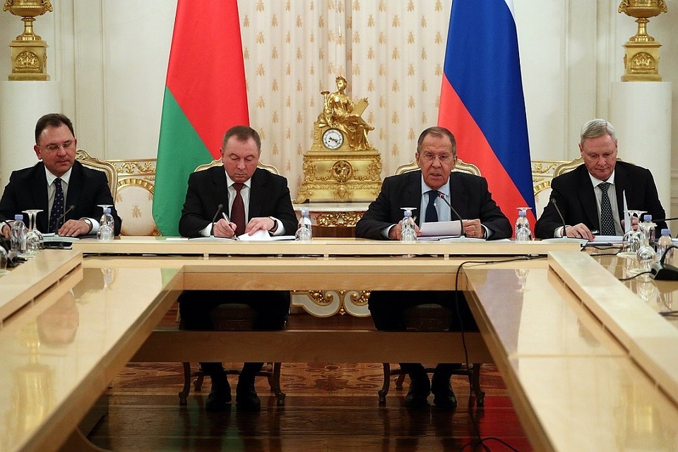 В Москве прошло совместное заседание коллегий МИД РФ и РБ. Фото: МИД России.