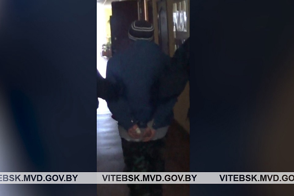 Мужчину, который избил и ограбил женщину в Докшицком районе, поймали под Минском. Фото: УВД.