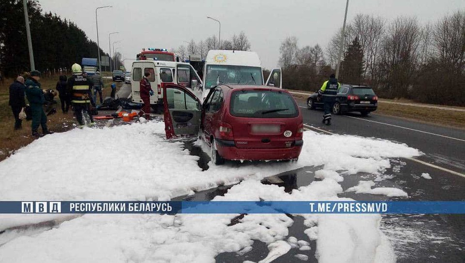 Авария произошла утром 26 ноября. Фото: МВД