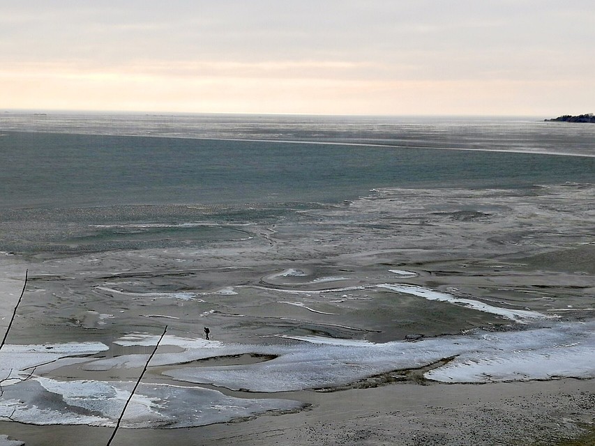 Вода возвращается в Таганрогский залив Фото: Евгений Жмайлов
