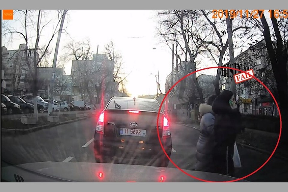 ДТП произошло на Хынчештском шоссе на Телецентре.