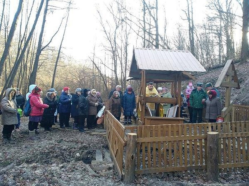 В селе Теребрено Белгородской области возродили старый родник. Фото пресс-службы администрации Краснояружского района