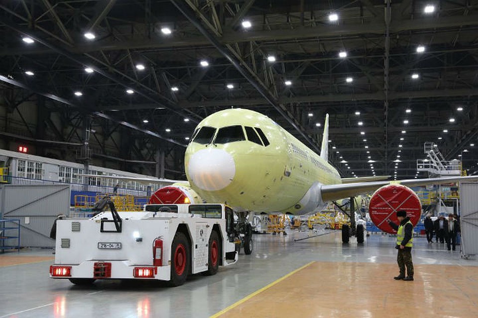 Четвертый самолет МС-21-300 готов к проверкам: новую модель перевели в летно-испытательный цех. Фото: корпорация "Иркут"