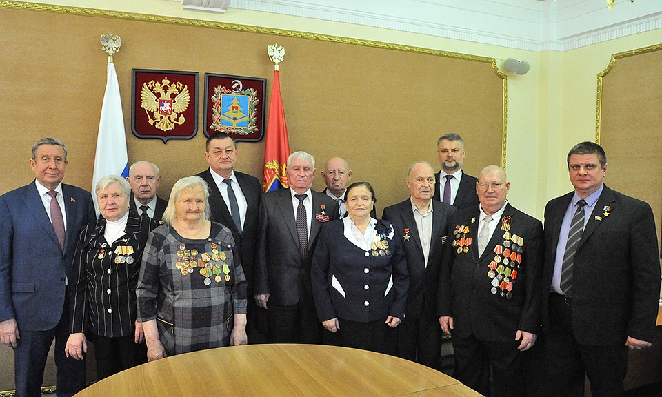 В Брянске чествовали Героев Отечества.