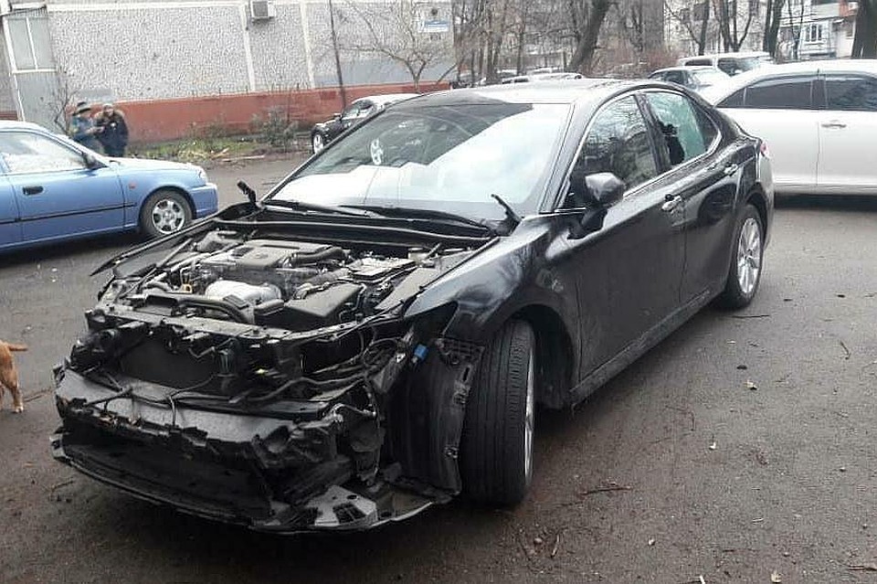 Машину разобрали, но никто не видел кто и как это сделал