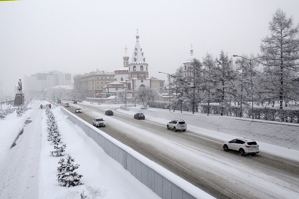 Прогноз погоды на 10 декабря в Иркутске: днем -12, ветер