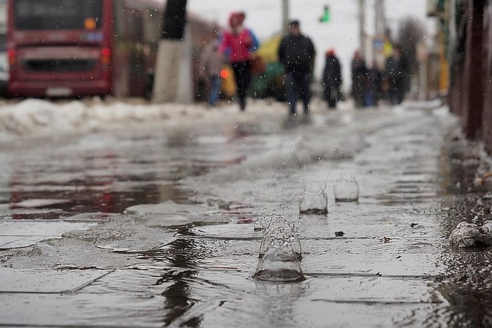 В некоторых частях столицы пройдёт ледяной дождь