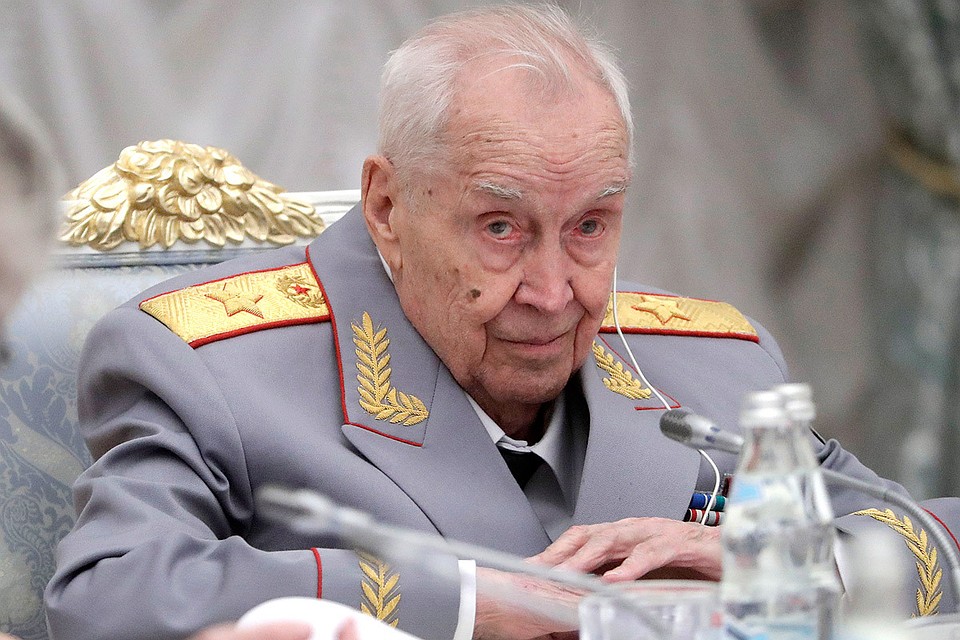 Президент Академии военных наук РФ, генерал армии в отставке Махмут Гареев в Кремле, декабрь 2018 года. Михаил Метцель/ТАСС
