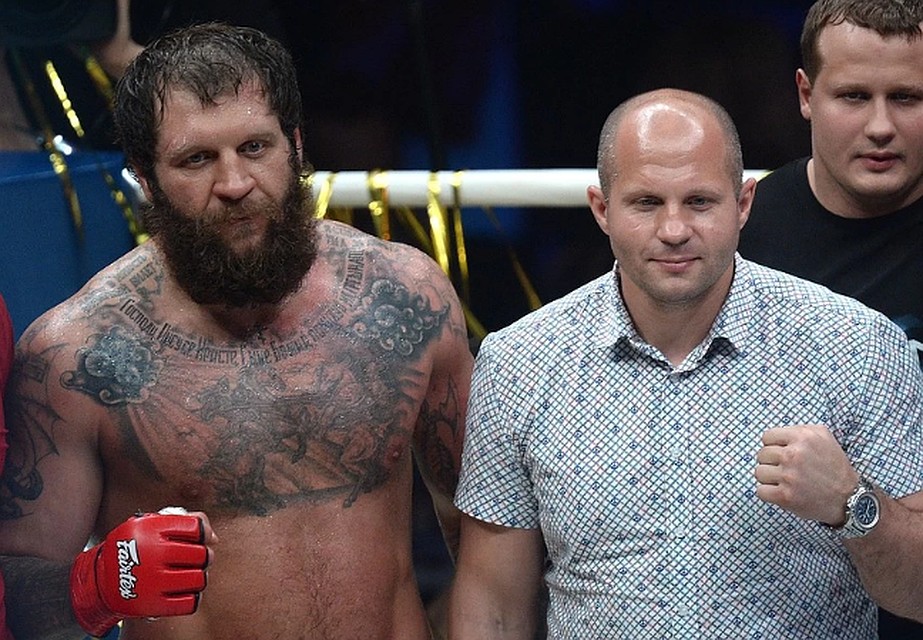 Александр и Федор Емельяненко: Фото: ИТАР-ТАСС/ Валерий Шарифулин