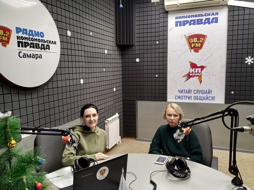В гостях руководитель благотворительного фонда "ЕВИТА" Ольга Шелест