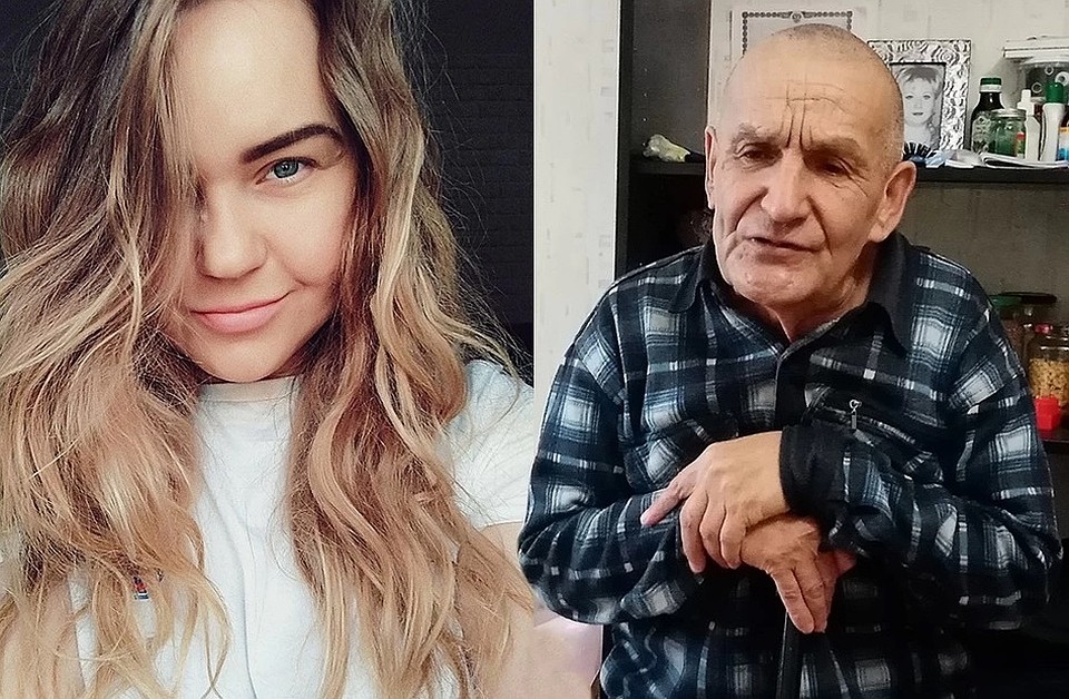 Прохожая изменила жизнь дедушки, который отдал все для спасения дочери, и оказался вынужден просить милостыню возле супермаркета… Фото: Елена Серебровская, соцсети.