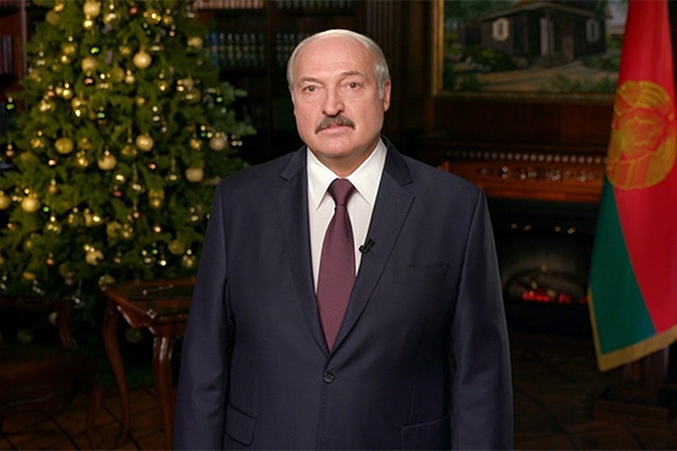 Президент поздравил белорусов с Новым годом. Фото: скриншот видео