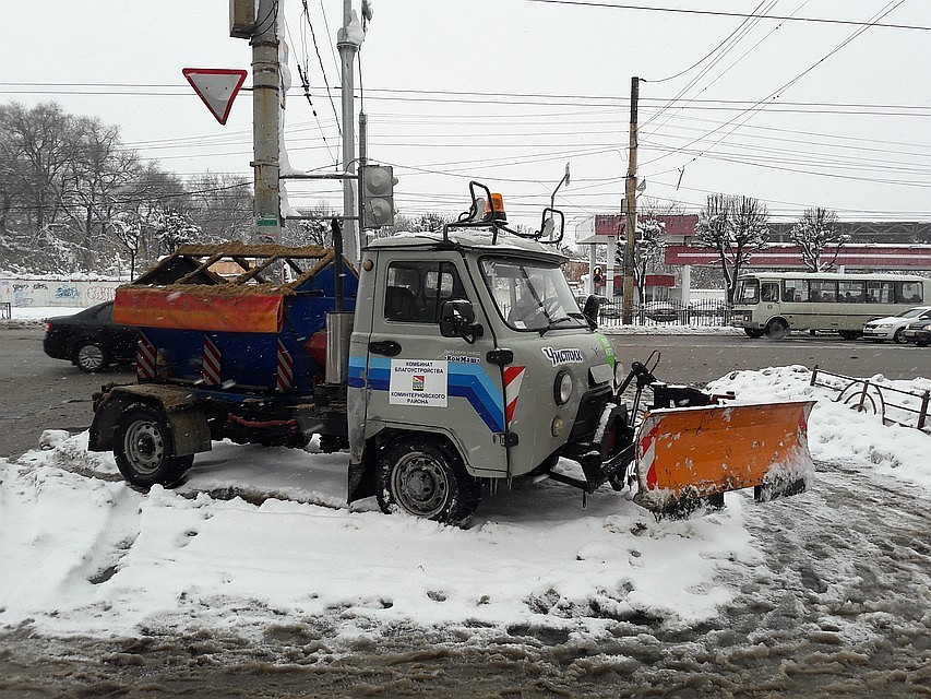 Как только в городе появится снег, работа по его уборке будет усилена