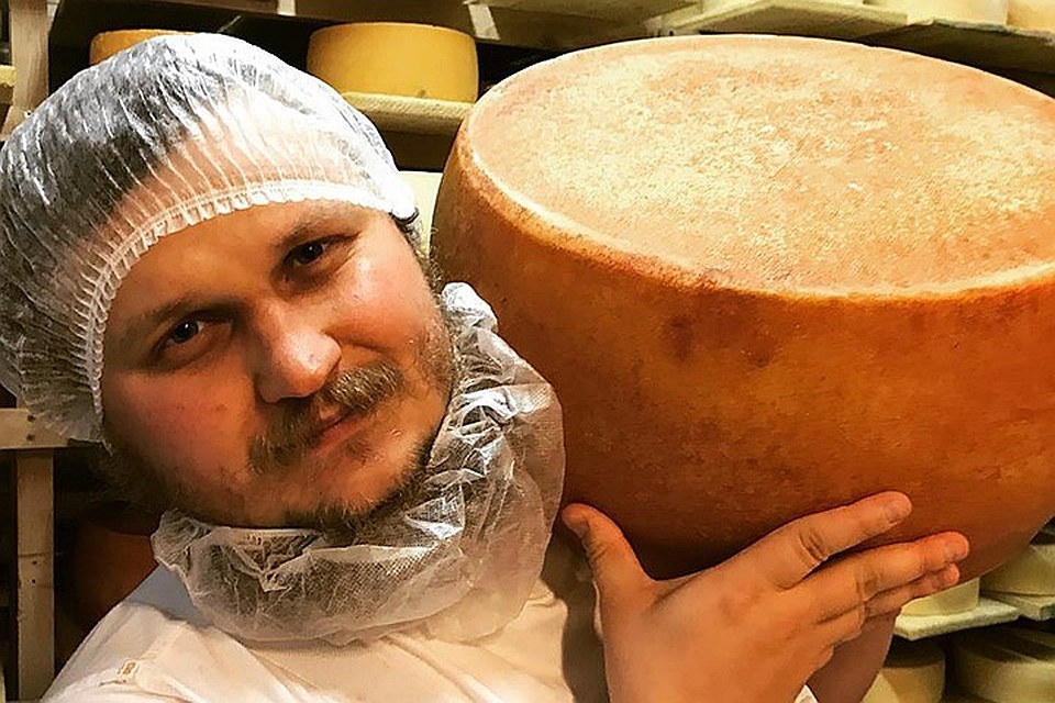 Известный сыровар Олег Сирота