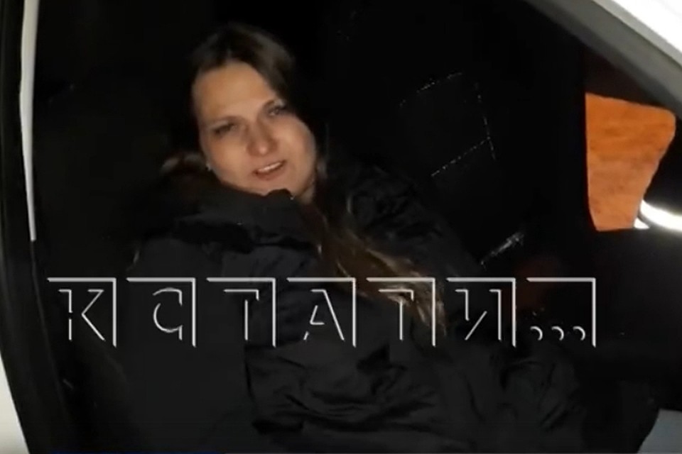 Лишенная водительских прав экс-сотрудница минюста устроила автопогром в Нижнем Новгороде. Фото: "Кстати"