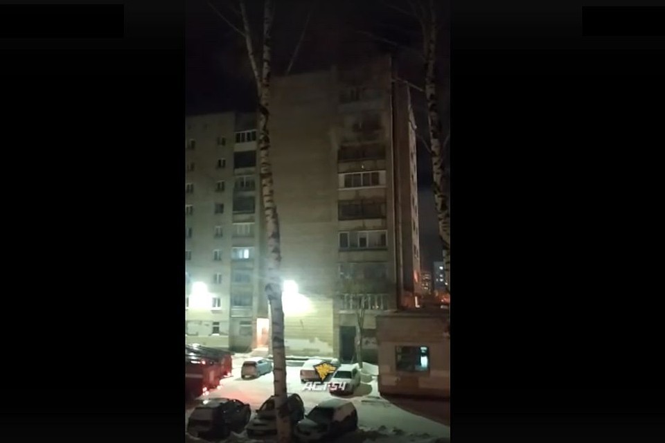 Пожар произошел на улице Сибиряков-Гвардейцев.