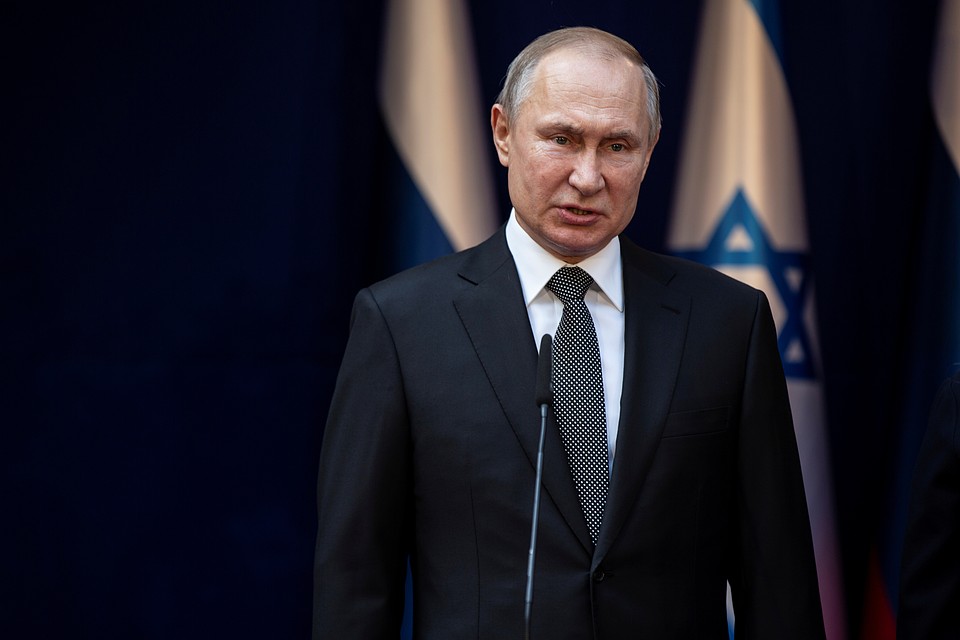 Владимир Путин в Израиле