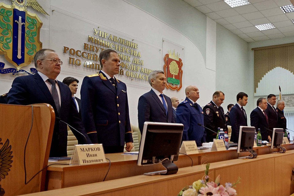 Итоговая коллегия в УМВД по Липецкой области