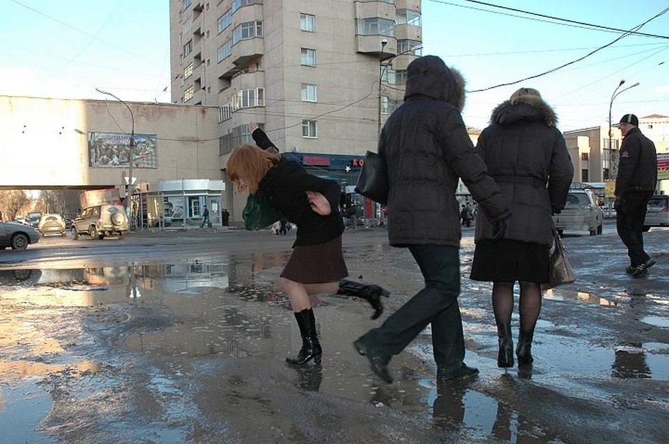 На дорогах будет скользко.