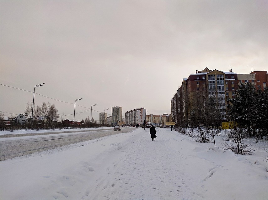 В Тюмени ожидается дождь со снегом.