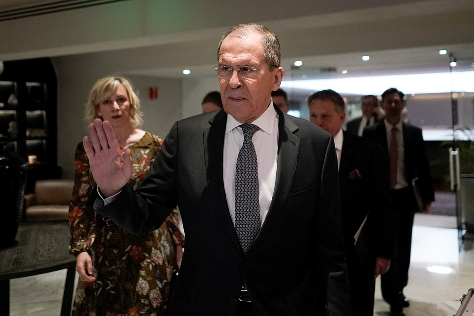 Глава МИД Сергей Лавров в Мехико
