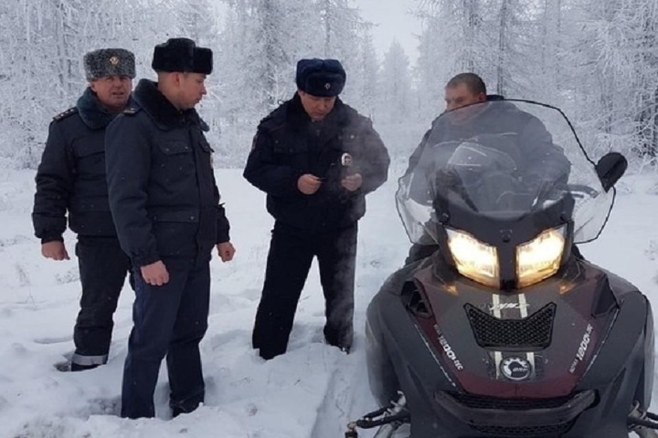 В Новом Уренгое стартовала операция «Снегоход» Фото: newurengoy.ru