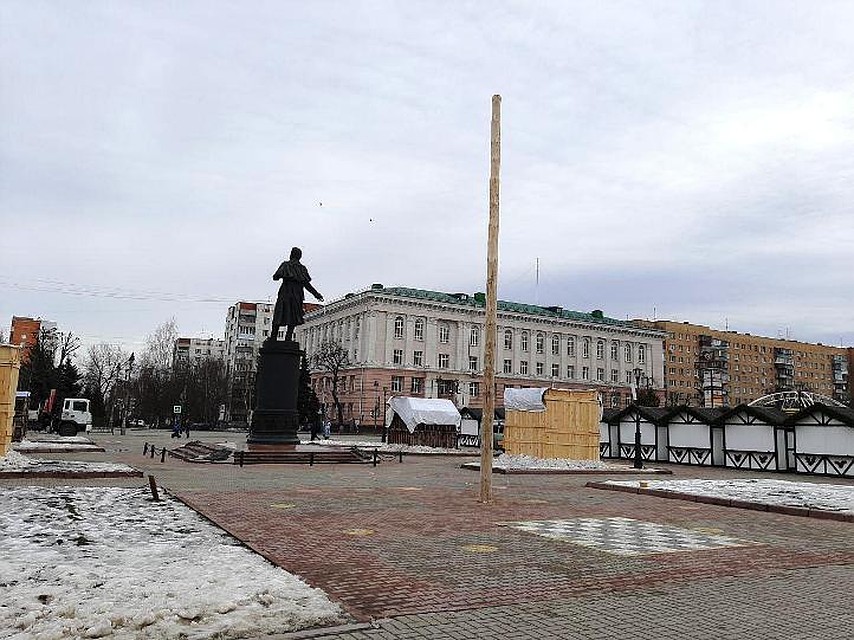Масленичные гулянья пройдут на Театральной площади