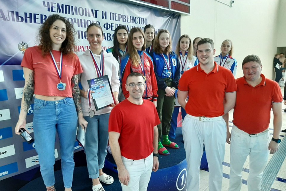 Пловцы из Хабаровского края чемпионате Дальнего Востока взяли 18 золотых медалей ФОТО: Министерство физической культуры и спорта Хабаровского края