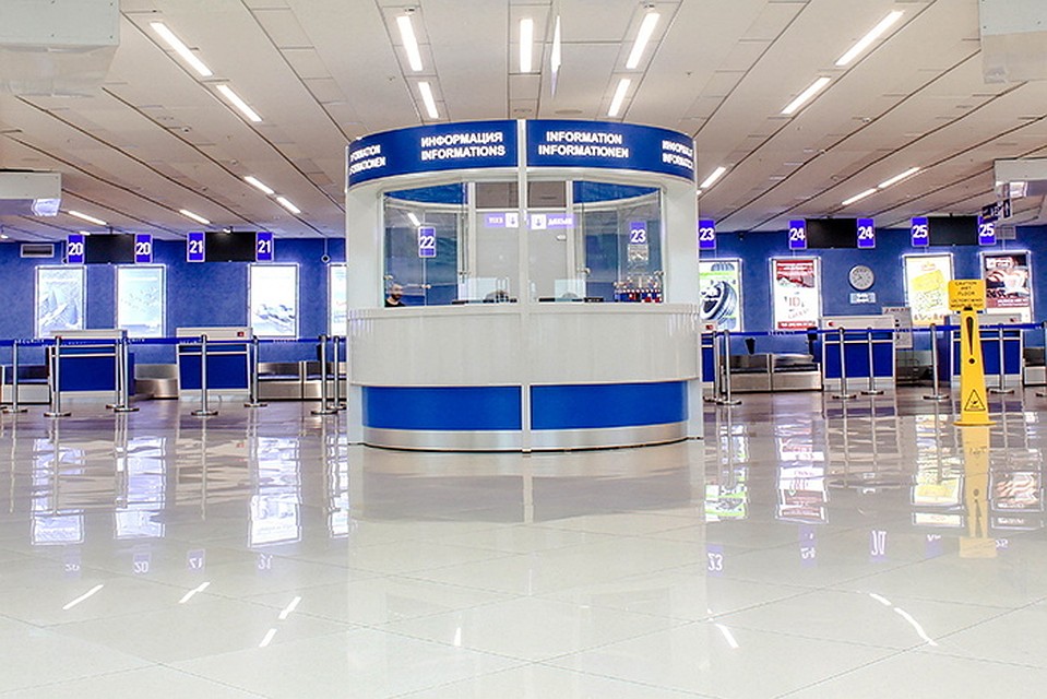 В аэропорту «Минск» приняли меры по выявлению коронавируса. Фото: airport.by