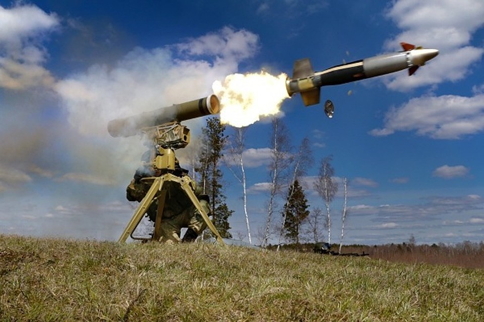 Украинские военные из Песок выпустили противотанковую ракету по Донецку. Фото: Штаб «ООС»