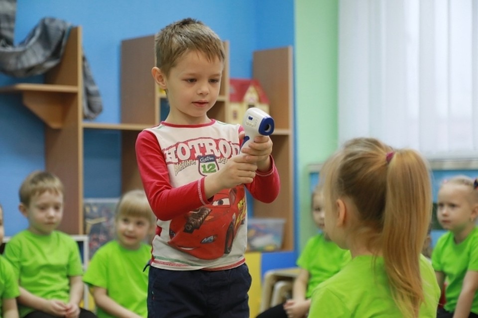 Медицинский осмотр детей будет проходить в детских садах