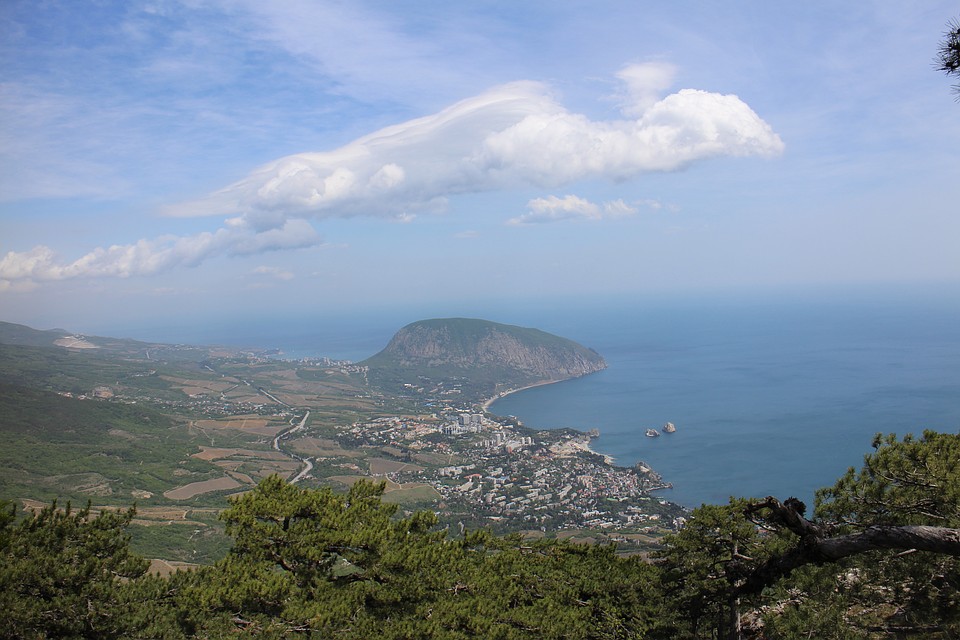 На Южном берегу Крыма переменная облачность.