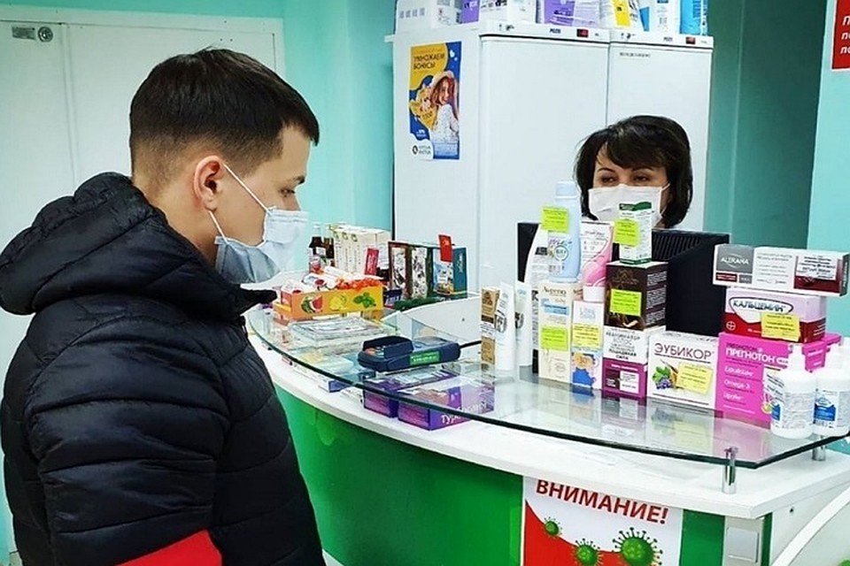 Салехардские аптеки проверили на наличие масок Фото: salekhard.org