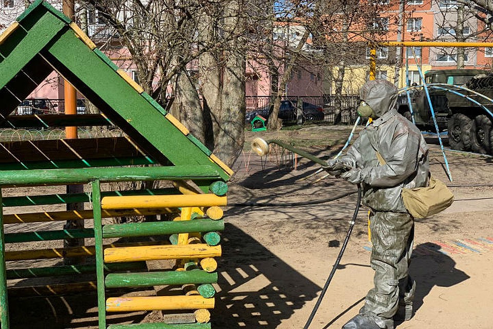 В детских садах запланирована дезинфекция зданий и помещений