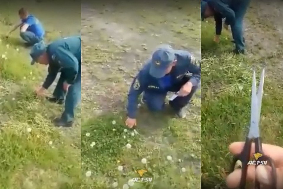 Такие кадры можно было наблюдать возле пожарной части №57 в Каргате.