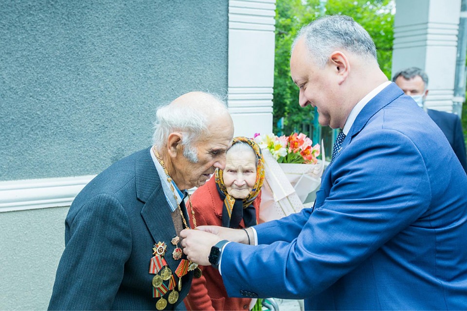 На встрече с героем войны.