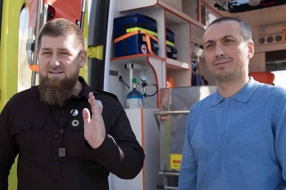 Слух пустили и про министра здравоохранения ЧР (справа). Фото: пресс-служба главы Чечни